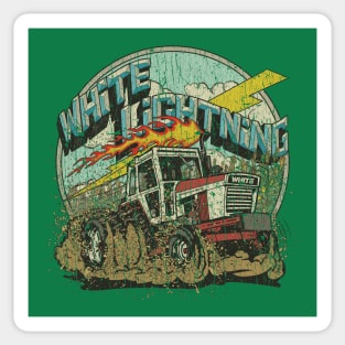 White Lightning Tractor 1969 Sticker